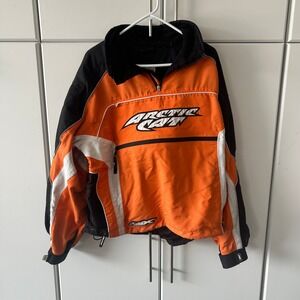 Arctic Cat Arcticwear Backcountry A-Tex Snowmobile Jacket Orange Mens Large L